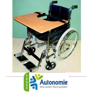 Tablette pour fauteuil roulant