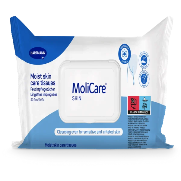 Lingettes imprégnées Molicare SKIN