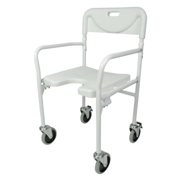 Chaise de douche Tobago à roulettes – Image 5