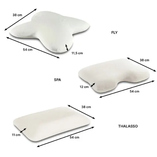 Oreiller naturel à mémoire de forme Vegelya Premium – Image 2