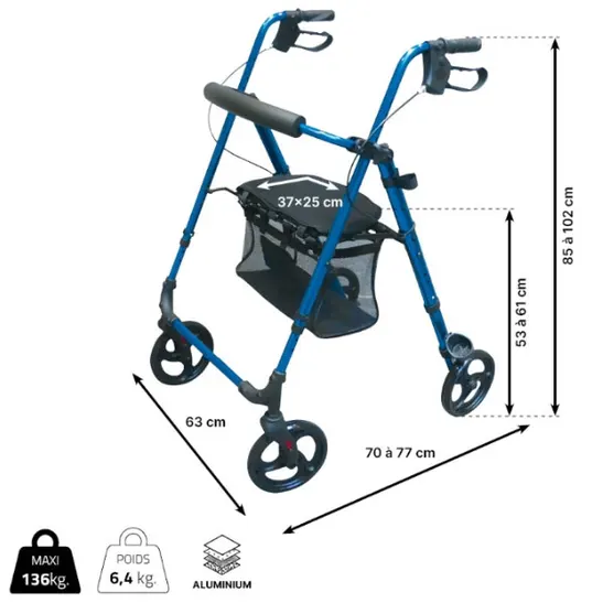 Rollator Neo Fashion – Image 2