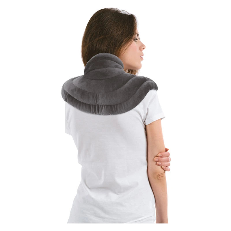 Coussin de nuque à chauffer en graines de lin – Image 2